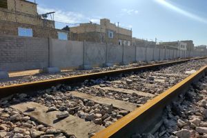 حریم ریل راه آهن یزد ساماندهی شد