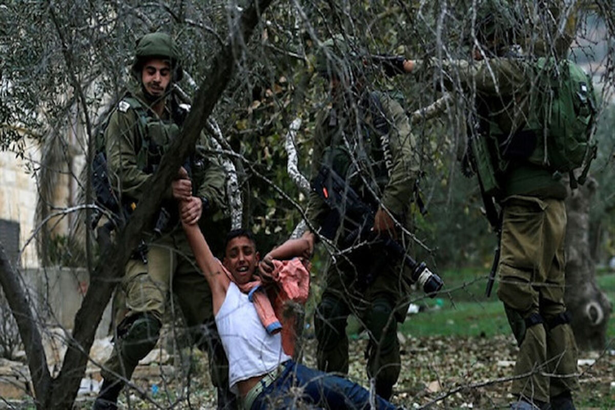 بازداشت نوجوان فلسطینی توسط اسرائیل