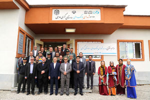 بانک دی نخستین مدرسه ساز در مناطق سیل زده