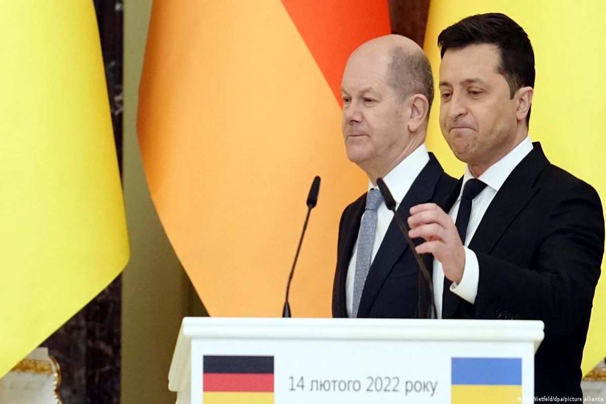 زلنسکی و شولتز