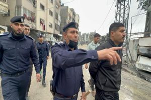 تعجب اسرائیلی‌ها از استقرار پلیس حماس در خیابان‌های غزه + فیلم