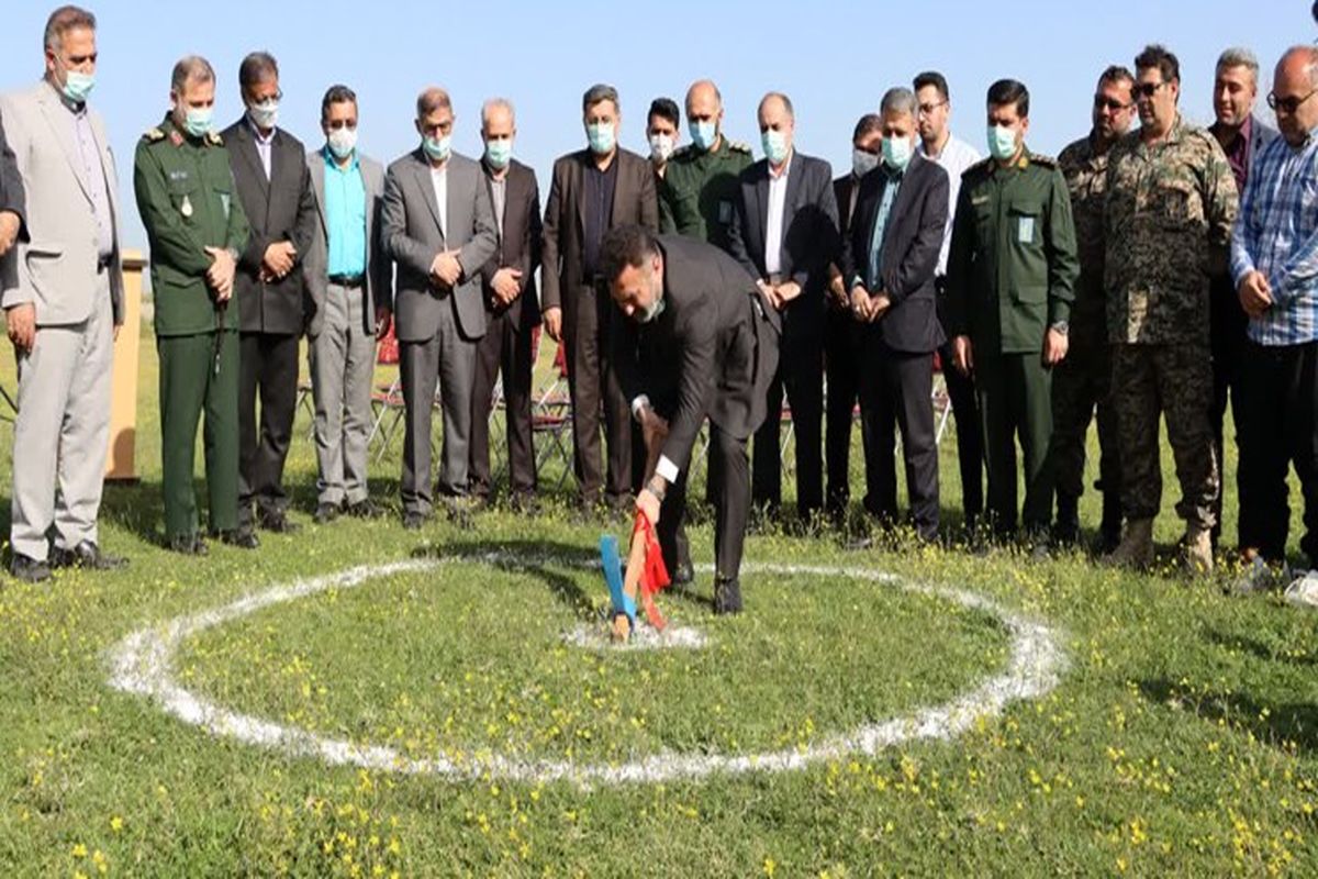 کلنگ زنی نهضت ملی مسکن در مازندران