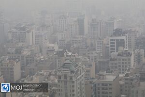 افزایش غلظت آلاینده های هوا در ۵ استان کشور