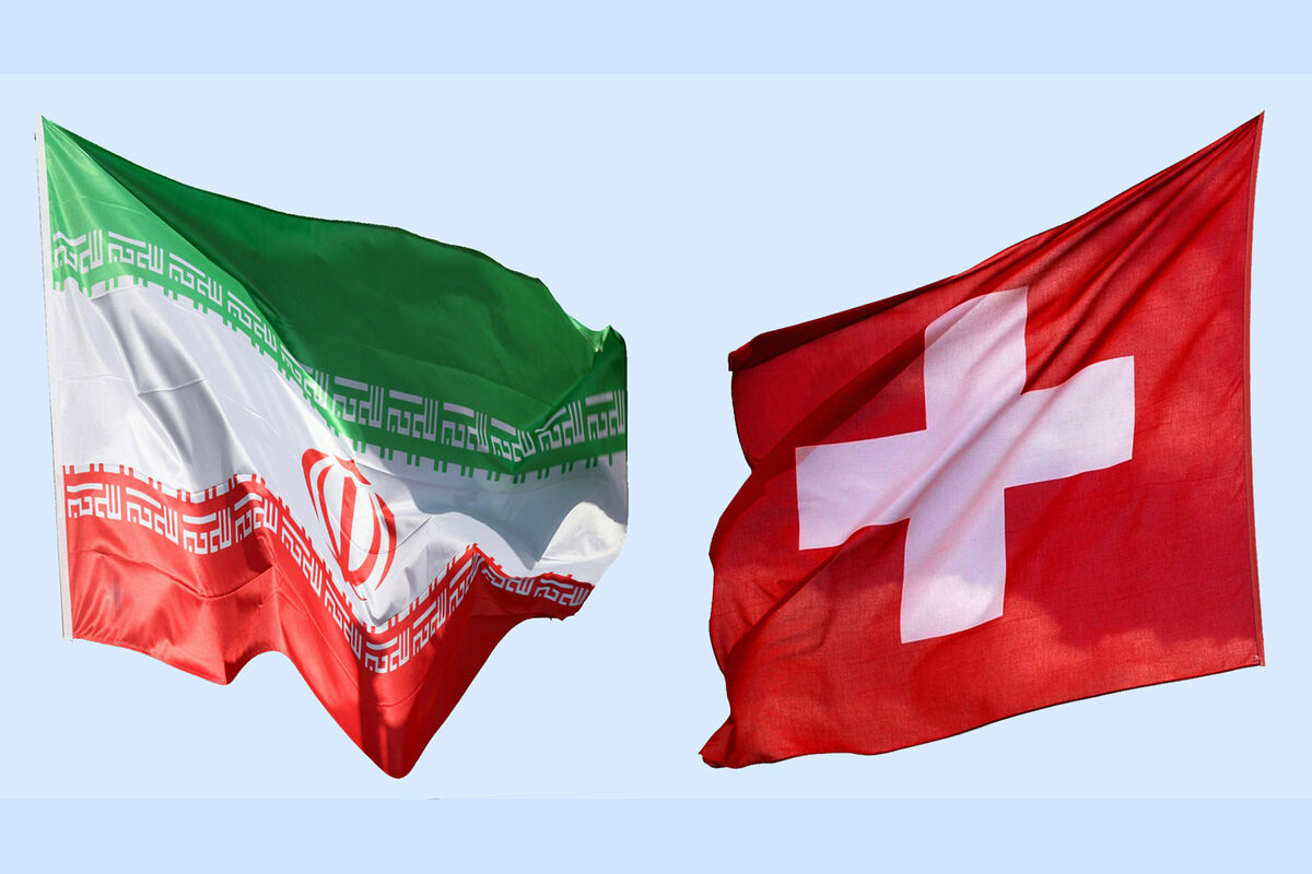 پرچم ایران - سوئیس