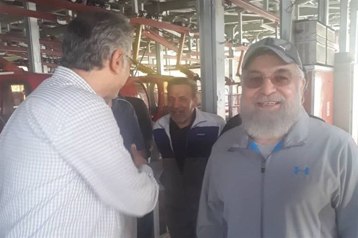 روحانی در توچال