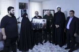 سردار صفوی با خانواده سرلشکر شهید حاجی‌زاده دیدار کرد