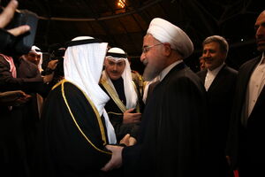دعوت روحانی از امیر کویت برای سفر به تهران