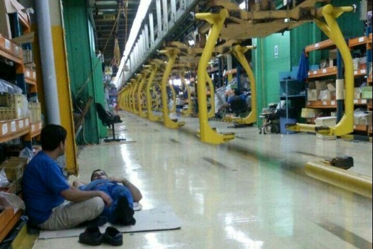 تعطیلی کارخانه