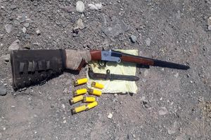 کشف یک قبضه اسلحه شکاری قاچاق در خلخال 