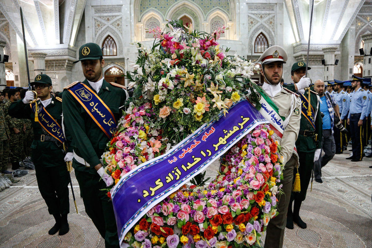 تجدید میثاق فرماندهان و بسیجیان سپاه تهران با آرمان‌های امام (ره)