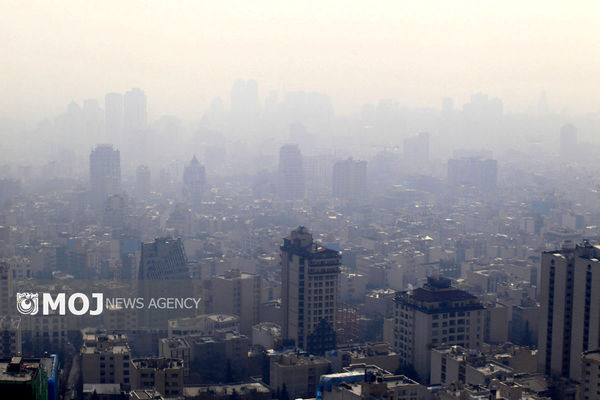 آلودگی هوای تهران از چهارشنبه افزایش می‌یابد