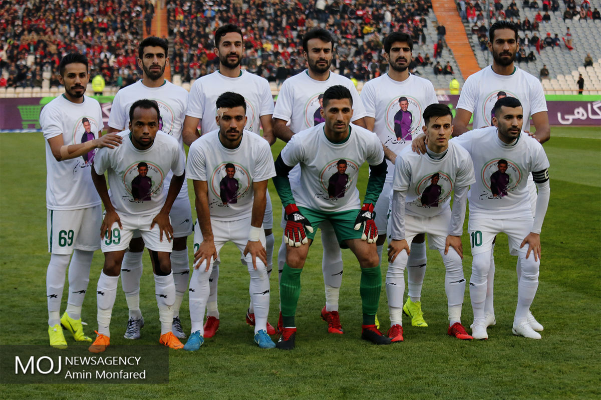 دیدار تیم های فوتبال پرسپولیس و ذوب آهن اصفهان/عکس تیمی ذوب آهن