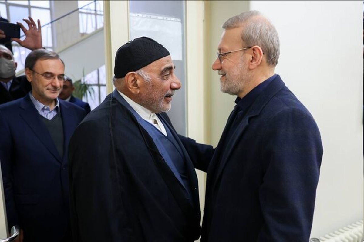 عادل عبدالمهدی، نخست وزیر اسبق عراق با علی لاریجانی مشاور رهبر انقلاب 