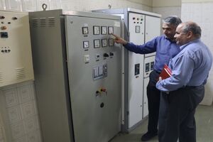 مانور قطع برق شهری در مرکز شهید آقابابایی مخابرات اصفهان