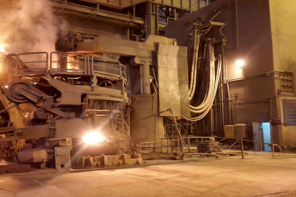 دریچه‌های تخلیۀ غبار کوره‌های قوس مجتمع فولاد سبا اتوماتیک شد