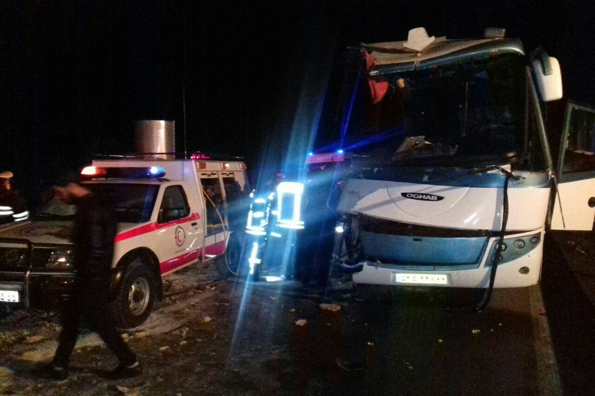 تصادف اتوبوس