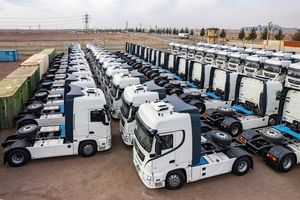 از اول سال تاکنون ۲۸۸۶ کامیون و کشنده جاده‌ای ترخیص شد