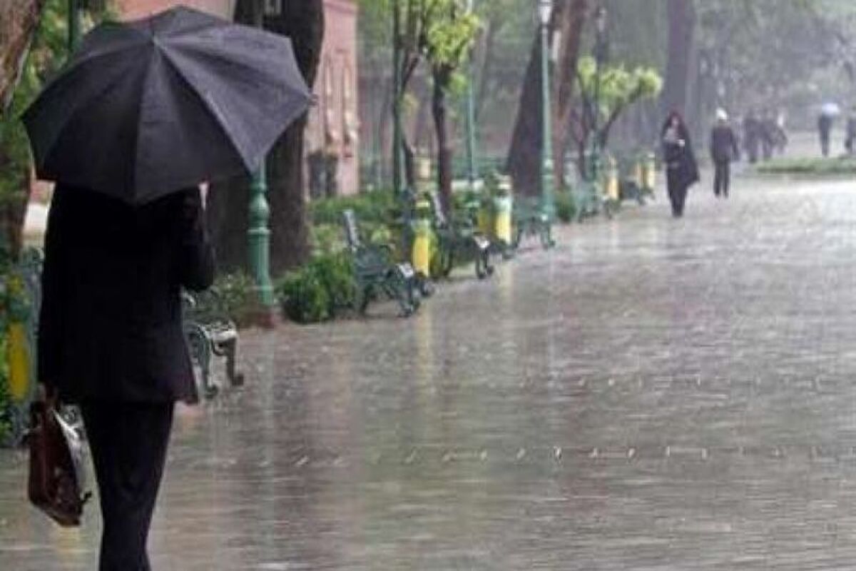 بارش شدید باران