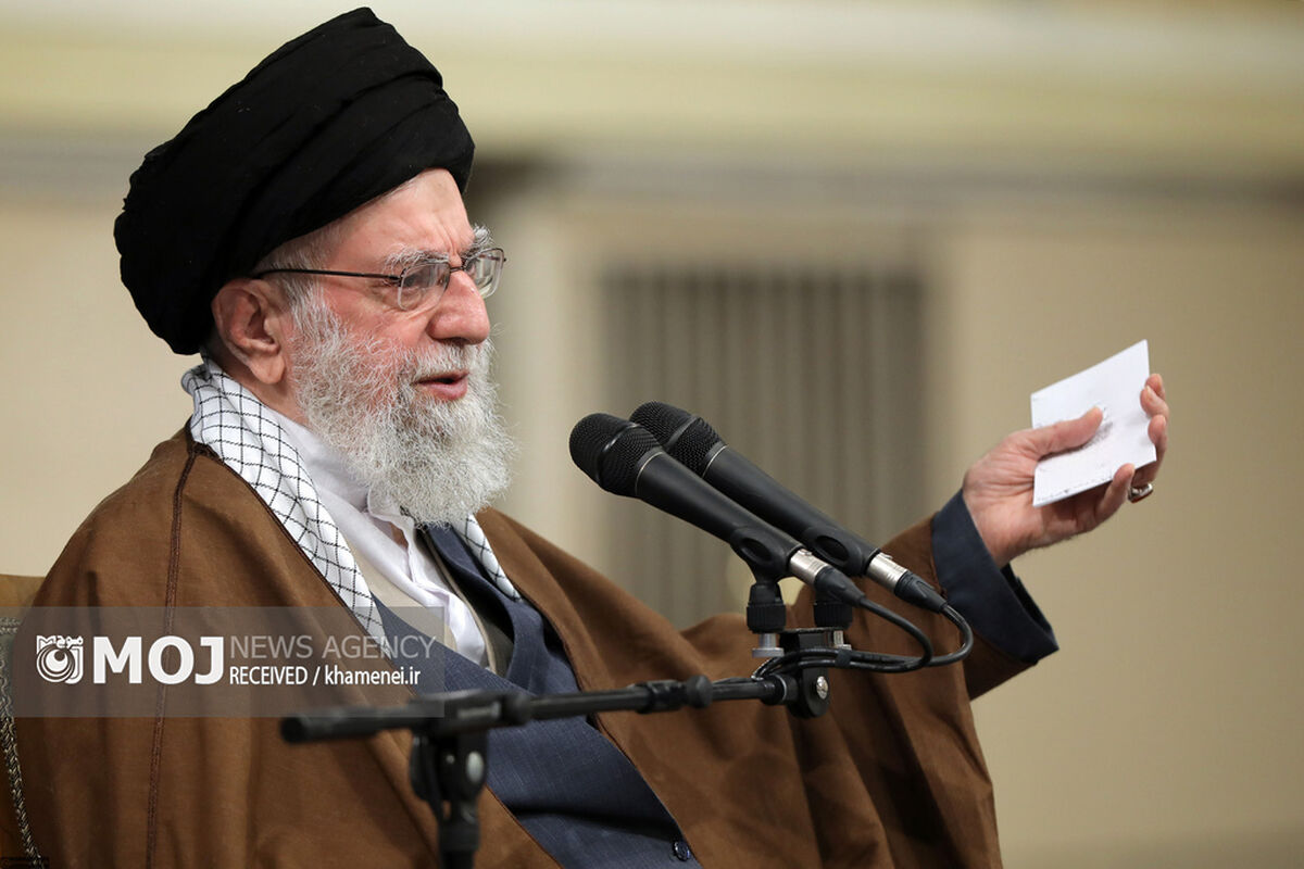 دیدار قهرمانان ورزشی و مدال‌آوران المپیادهای علمی با رهبر انقلاب