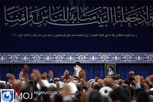 دیدار جمعی از کارگزاران حج با رهبر انقلاب