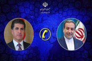 وزیر خارجه ایران با رئیس اقلیم کردستان عراق گفتگو کرد