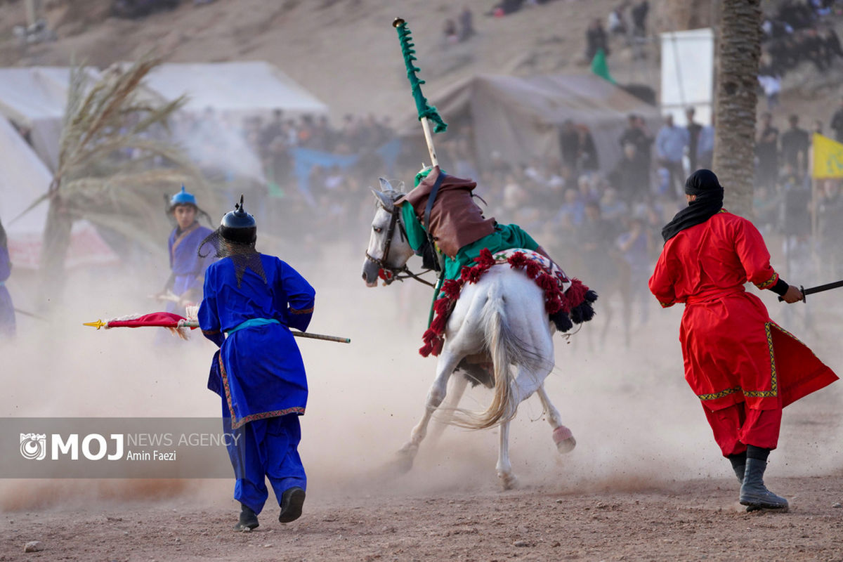 بزرگترین تعزیه میدانی کشور با موضوع اشجع الناس