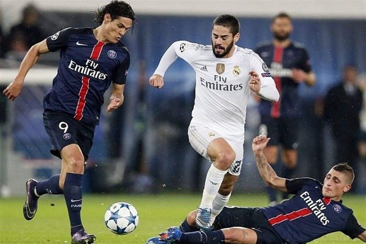 بازی پاریس سن ژرمن و رئال مادرید