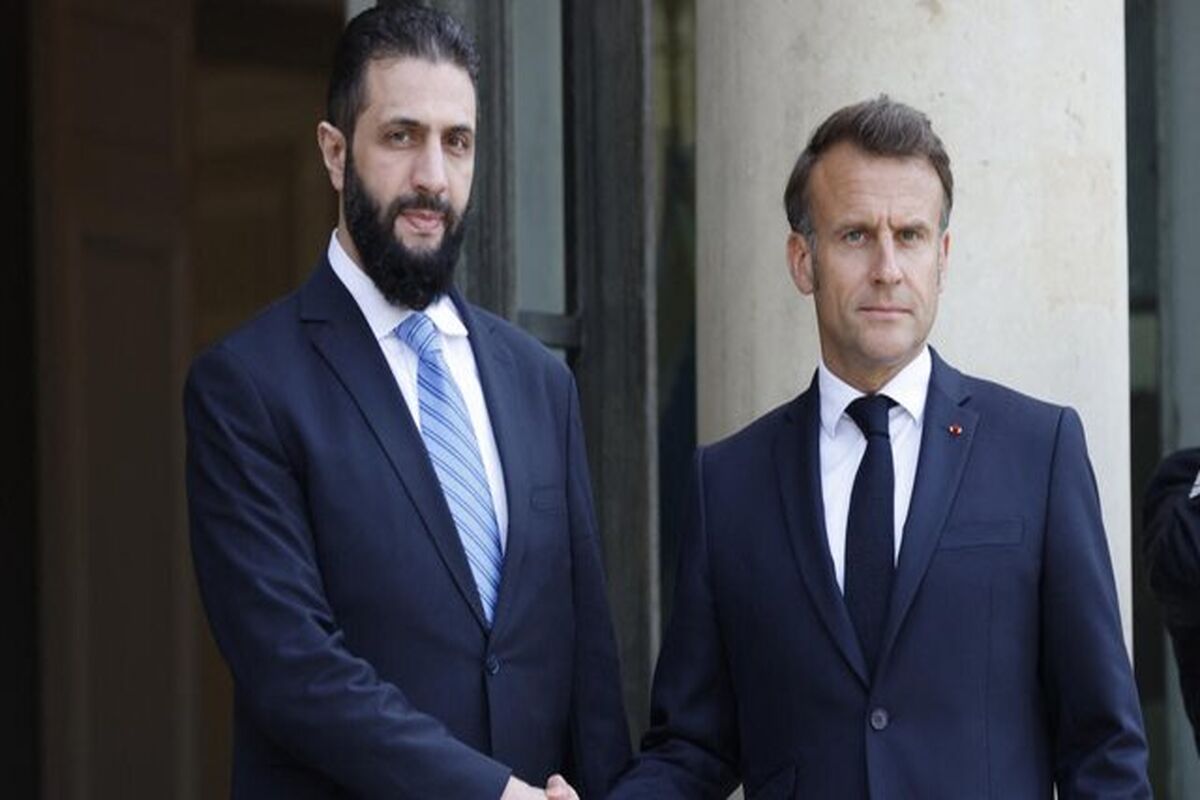 مکرون و الجولانی