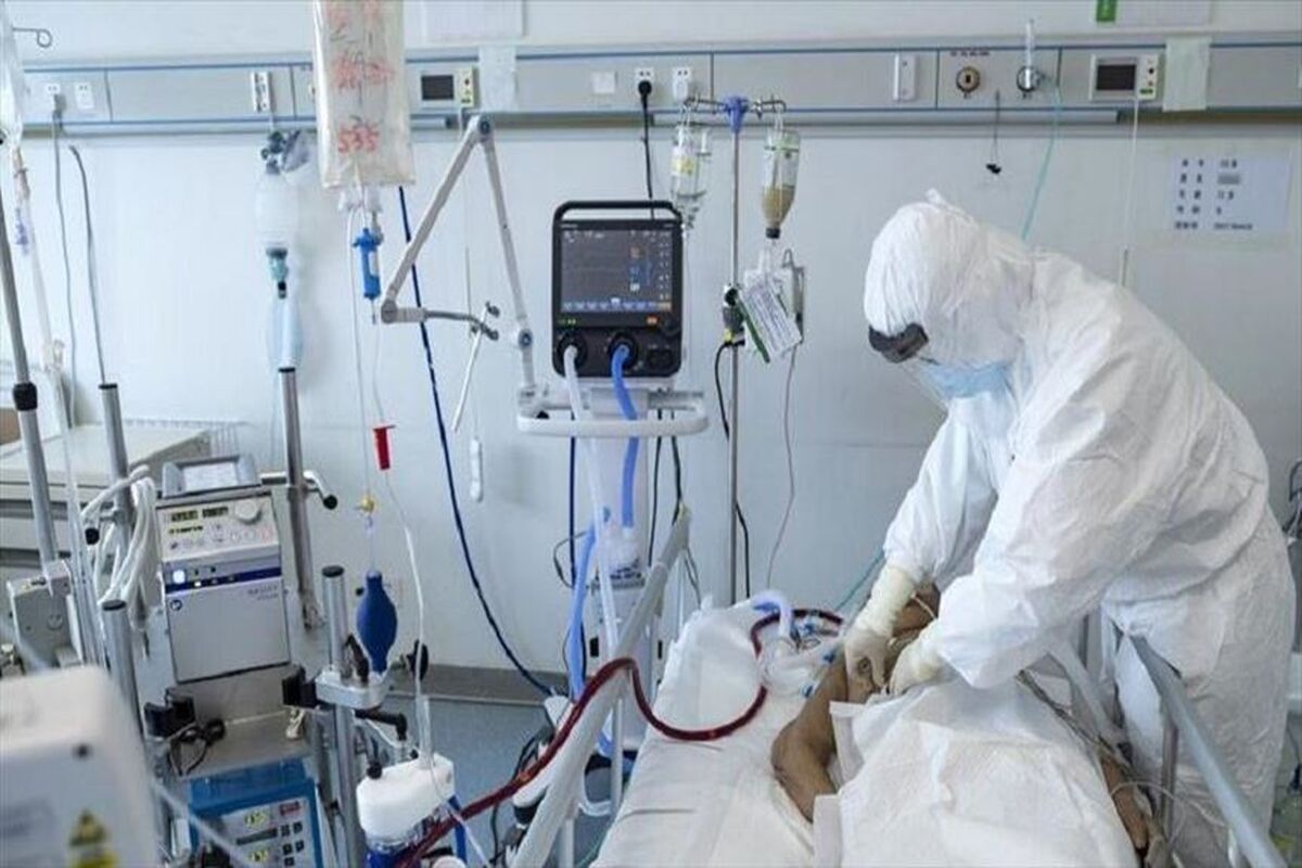 بیمار کرونایی.