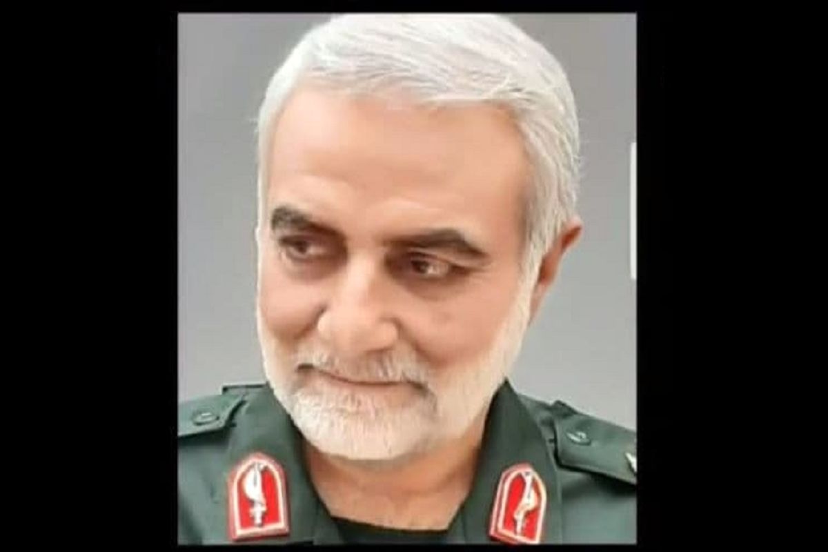 تست گریم یک بازیگر در نقش حاج قاسم سلیمانی