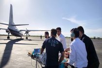 پرواز بالگرد اورژانس برای نجات جان نوزاد شش ماهه