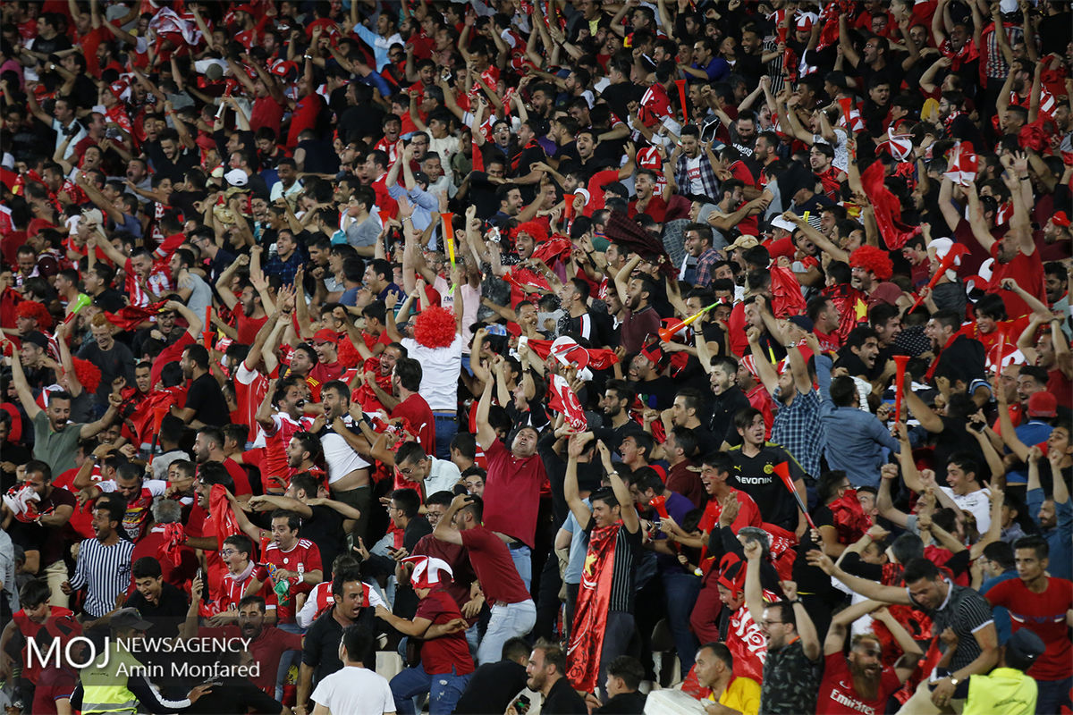 حاشیه دیدار تیم های فوتبال پرسپولیس ایران و الدحیل قطر