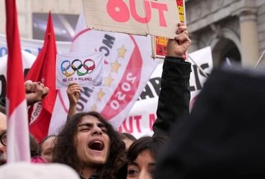 اعتراضات خشونت‌بار در میلان علیه المپیک زمستانی