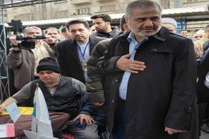 رئیس کل دادگستری استان تهران در راهپیمایی ۲۲ بهمن حضور یافت