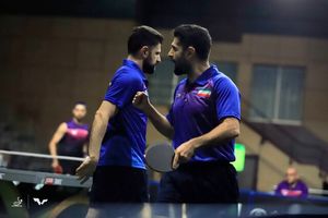 برادران عالمیان نایب‌قهرمان مسابقات تنیس روی میز چک شدند