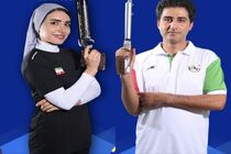 ایران در تپانچه میکس آسیا سوم شد