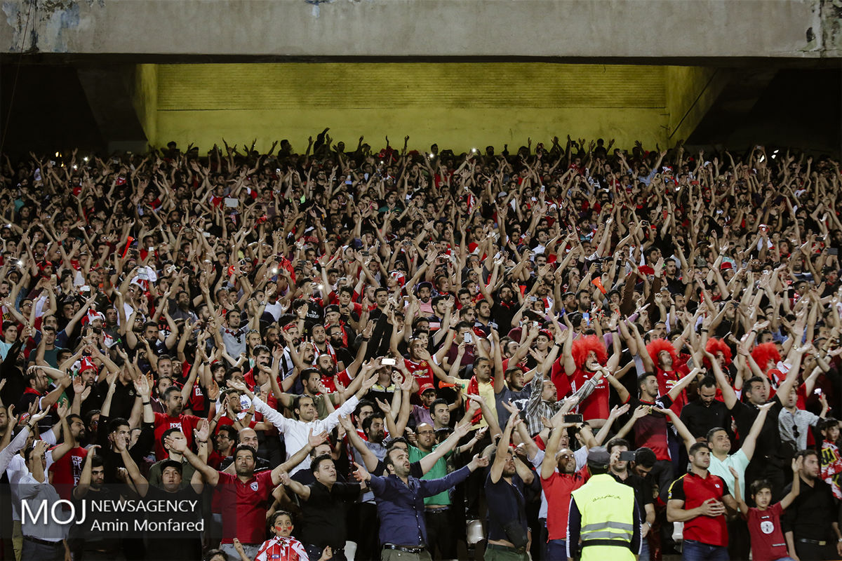 حاشیه دیدار تیم های فوتبال پرسپولیس ایران و الدحیل قطر