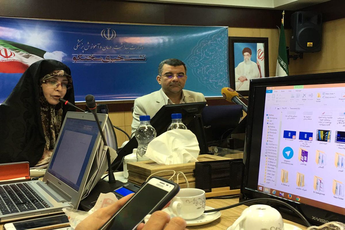 نشست خبری سخنگوی وزارت بهداشت