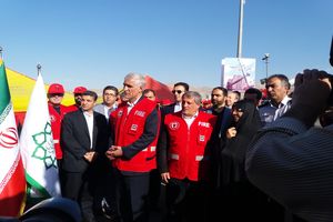 رونمایی از تجهیزات جدید سازمان آتش نشانی در برج میلاد