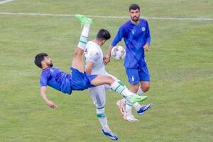 پاس همدان مقابل نیکاپارس چالوس متوقف شد
