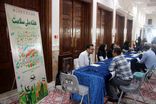 برپایی میز خدمت سلامت در کیش با محوریت تغذیه سالم و سلامت روان