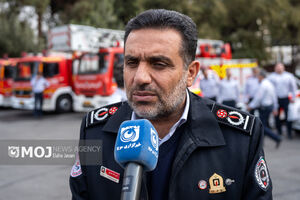 ۵۴ خودروی آتش نشانی در حمله تروریستی اخیر دچار آسیب شد