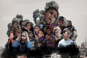 Zionist attacks on Rafah left 8 children killed