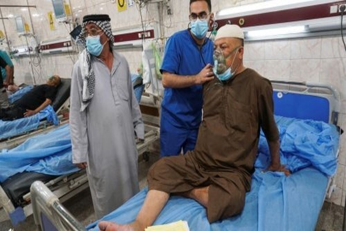 وقوع گرد و غبار در عراق