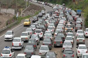ترافیک سنگین در هسته مرکزی شهرهای مازندران