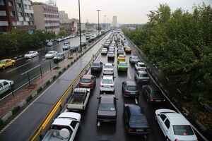تردد روان در محورهای شمالی/ بارش باران در محور 11 استان 