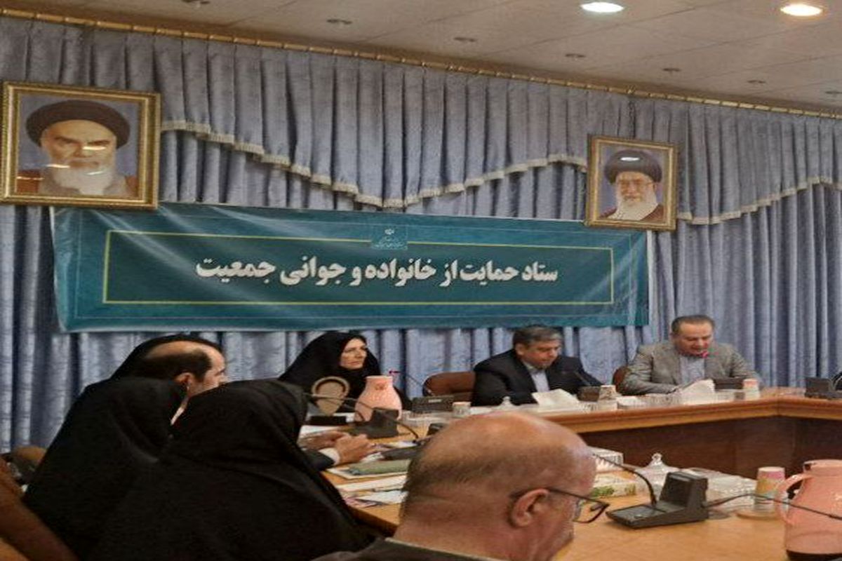 استاندار اردبیل در جلسه جوانی جمعیت