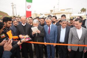 افتتاح رسمی تردد خودرویی در گذرگاه خسروی