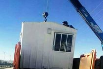 اهدای یک کانکس به محیط بانان پارک ملی قمیشلو توسط دوستداران محیط زیست درنجف آباد