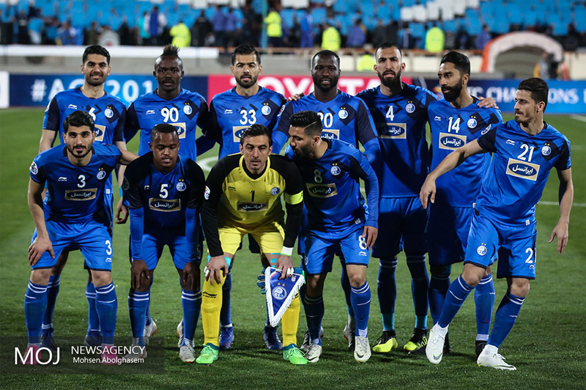 دیدار تیم های فوتبال استقلال ایران و العین امارات